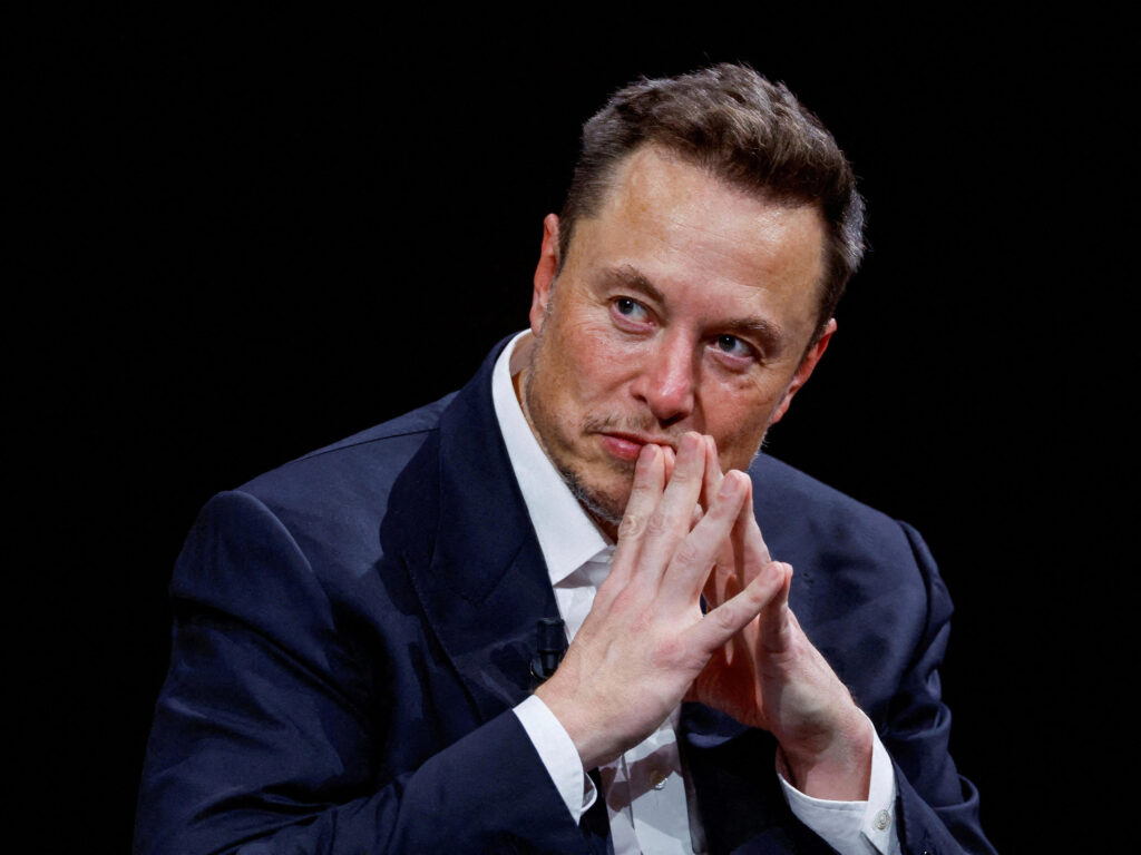 Elon Musk thinking